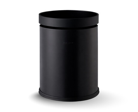 Coș deschis de 10 L / negru mat