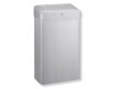 Coș de gunoi de 30 L cu capac rabatabil, seria R1 / oțel inoxidabil periat