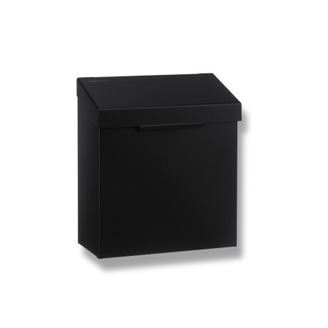 Recipient pentru deșeuri igienice de 4,5 L, seria R1 / oțel inoxidabil, negru mat #1