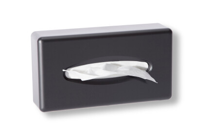 Dispenser pentru șervețele igienice / ABS negru mat