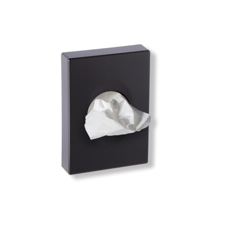 Dispenser pentru pungi igienice / ABS negru mat #1