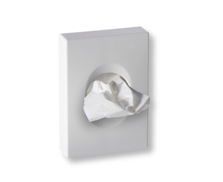 Dispenser pentru pungi igienice / ABS alb lucios