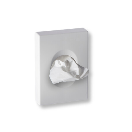 Dispenser pentru pungi igienice / ABS alb lucios #1
