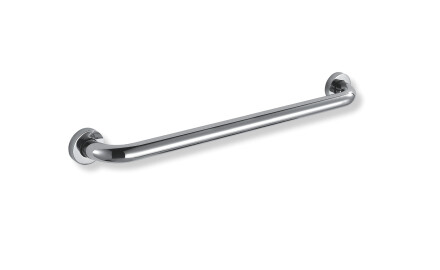 Bară de sprijin pentru persoanele cu dizabilități, Ø32, dreaptă, STANDARD – 60 cm / oțel inoxidabil lustruit