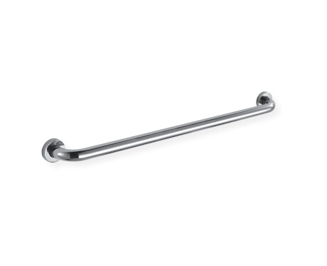 Bară de sprijin pentru persoanele cu dizabilități, Ø32, dreaptă, STANDARD – 80 cm / oțel inoxidabil lustruit