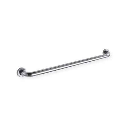 Bară de sprijin pentru persoanele cu dizabilități, Ø32, dreaptă, STANDARD – 80 cm / oțel inoxidabil lustruit #1
