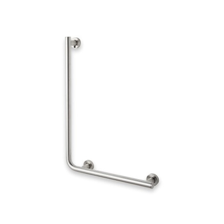 Bară de sprijin pentru persoanele cu dizabilități Ø32 STANDARD tip L, 55 x 77 dreapta / oțel inoxidabil periat #1