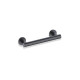 Bară de sprijin pentru persoanele cu dizabilități, Ø32, dreaptă, PREMIUM – 30 cm / oțel inoxidabil, negru mat #1