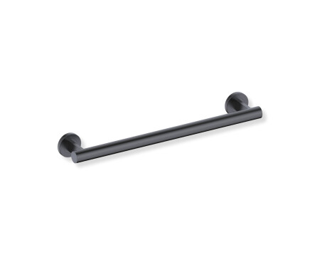 Bară de sprijin pentru persoanele cu dizabilități Ø32 dreaptă PREMIUM – 50 cm / oțel inoxidabil negru mat