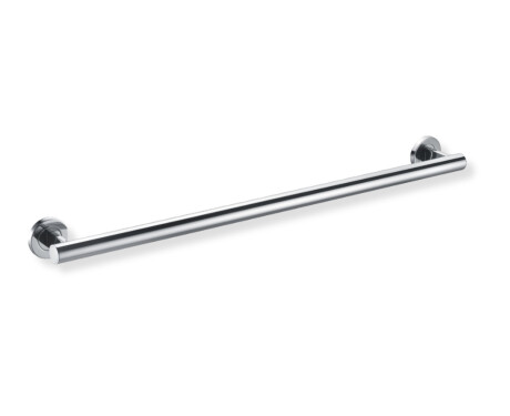 Bară de sprijin pentru persoanele cu dizabilități, Ø32, dreaptă, PREMIUM – 80 cm / oțel inoxidabil lustruit