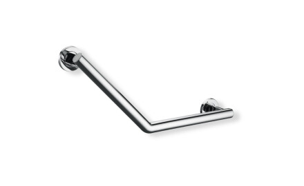 Bară de sprijin pentru persoanele cu dizabilități, Ø32, unghi de 135°, PREMIUM / oțel inoxidabil lustruit