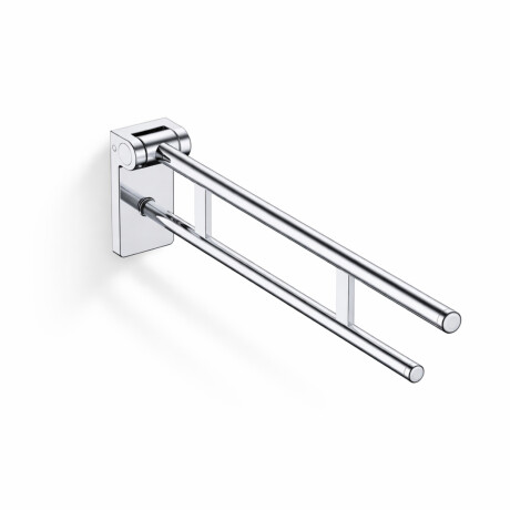 Bară de sprijin pentru persoane cu dizabilități, Ø32, rabatabilă, PREMIUM – 80 cm / oțel inoxidabil lustruit #1