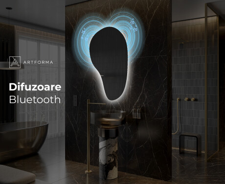 Oglinzi pentru baie cu LED în formă neregulată S221 #6