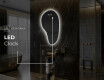 Oglinzi pentru baie cu LED în formă neregulată S221 #7