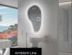 Oglinzi pentru baie cu LED în formă neregulată S223 #3