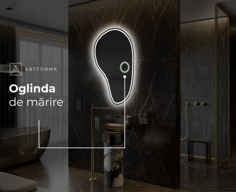 Oglinzi pentru baie cu LED în formă neregulată S223 #5