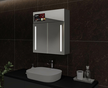 Smart Dulap cu oglinda LED - L02 Sarah 66,5 x 72cm #7