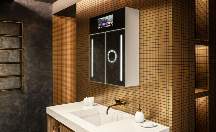Smart Dulap cu oglinda LED - L02 Sarah 66,5 x 72cm