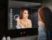 Dulap cu oglinda LED - L55 Emily 100 x 72cm #9