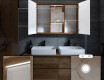 Dulap cu oglinda LED Lisa 100 x 70cm #6