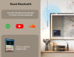 Oglindă LED Modernă Rotunjită cu ramă iPad Displine L141 #4