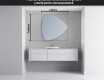 Oglinzi pentru baie cu LED în formă neregulată T221 #3