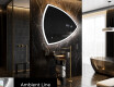 Oglinzi pentru baie cu LED în formă neregulată T222 #3
