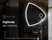 Oglinzi pentru baie cu LED în formă neregulată T222 #4