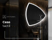 Oglinzi pentru baie cu LED în formă neregulată T222 #7