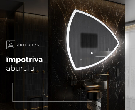 Oglinzi pentru baie cu LED în formă neregulată T222 #8