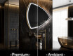 Oglinzi pentru baie cu LED în formă neregulată T223