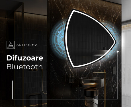 Oglinzi pentru baie cu LED în formă neregulată T223 #5