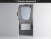 Oglinzi pentru baie cu LED în formă neregulată Z221 #3