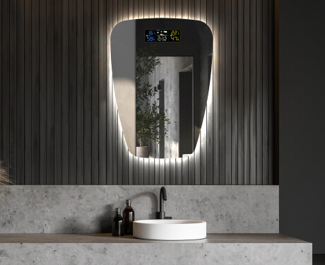 Oglinzi pentru baie cu LED în formă neregulată Z221 #6