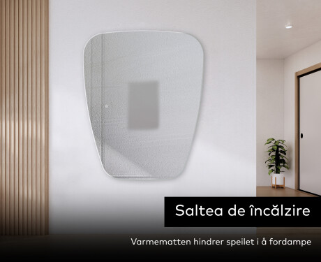 Oglinzi pentru baie cu LED în formă neregulată Z221 #8