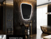 Oglinzi pentru baie cu LED în formă neregulată Z222 #4