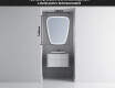 Oglinzi pentru baie cu LED în formă neregulată Z222 #5