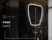 Oglinda decor perete cu LED Z222 #7