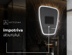 Oglinda decor perete cu LED Z222 #8