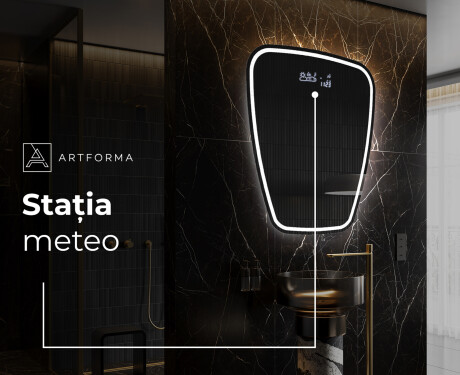 Oglinzi pentru baie cu LED în formă neregulată Z223 #6