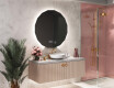 Oglindă rotundă de baie cu iluminare LED113 #1