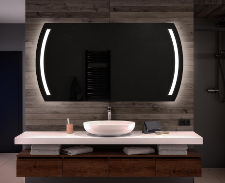Oglinda moderna baie cu LED L67