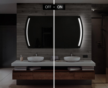 Oglinda moderna baie cu LED L67 #5