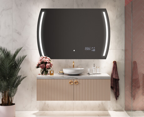 Oglinda moderna baie cu LED L67 #9