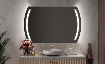 Oglindă de baie cu iluminare LED67