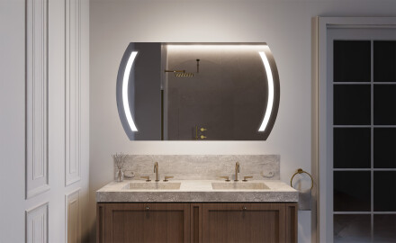 Oglinda moderna baie cu LED L67