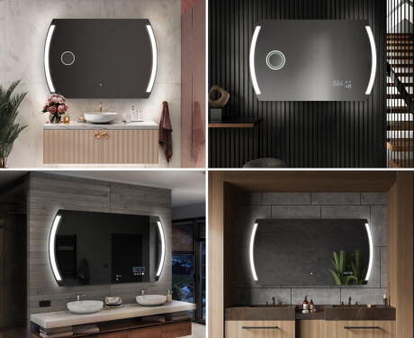 Oglinda moderna baie cu LED L68 #10