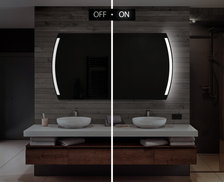 Oglinda moderna baie cu LED L68 #5