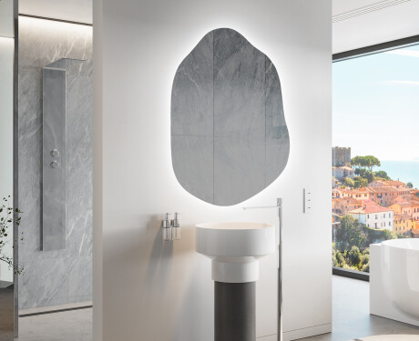Oglinzi pentru baie cu LED în formă neregulată E221