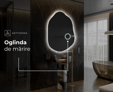 Oglinzi pentru baie cu LED în formă neregulată E221 #5